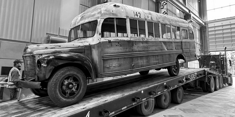 Il Bus 142 va verso la sua sistemazione definitiva: un museo