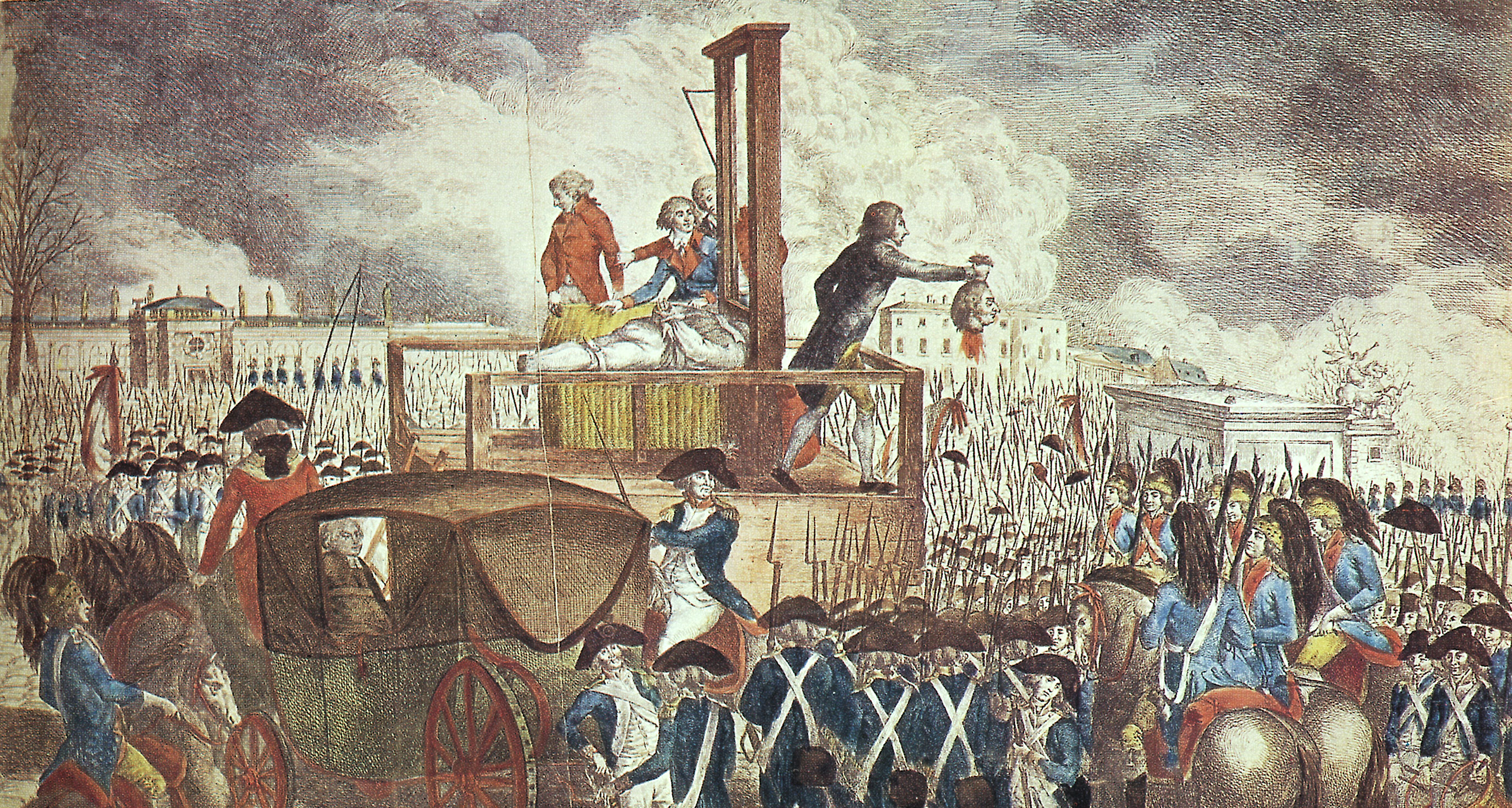 Esecuzione di Luigi XVI (stampa del 1793)